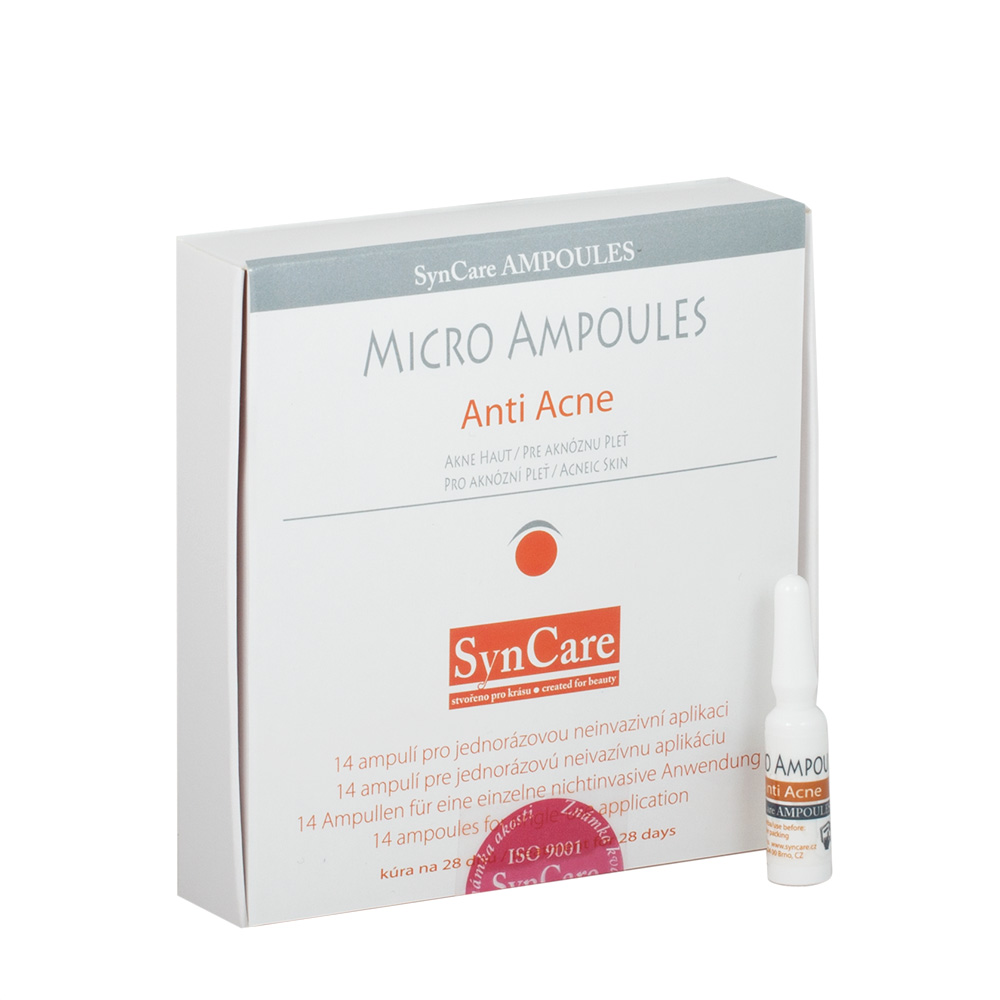 Syncare Micro Ampoules Anti Acne - kůra na 28 dnů